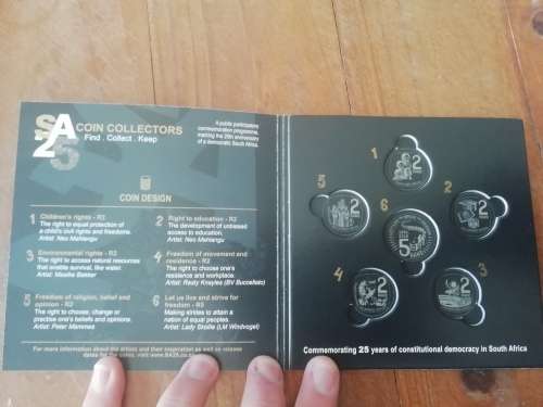 2019 Commemorative circulation coin set folder